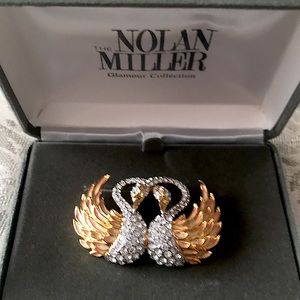 Nolan Miller nestling  swans pin